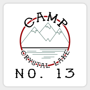 Camp Crystal Lake 2 Sticker